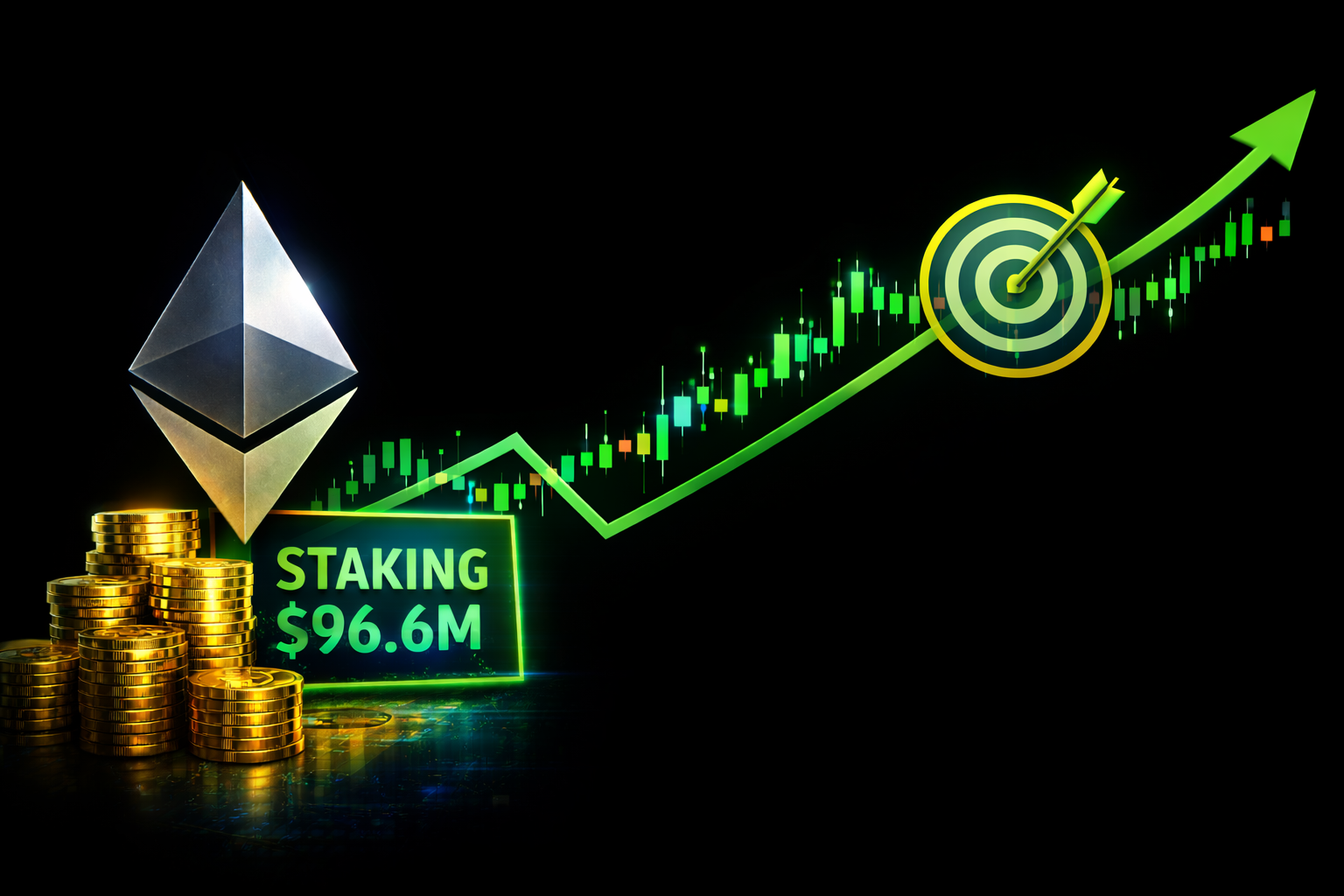 Ethereum Price Prediction April 2026: $96.6M Staking Surge Signals Bullish ETH Outlook
