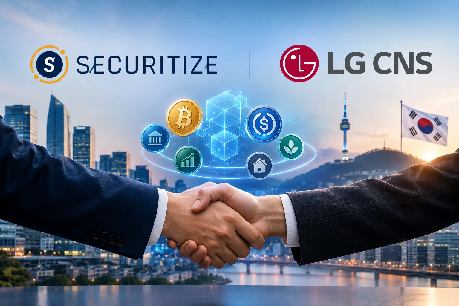 Securitize and LG CNS Join Forces on Tokenized Assets and Stablecoin Innovation