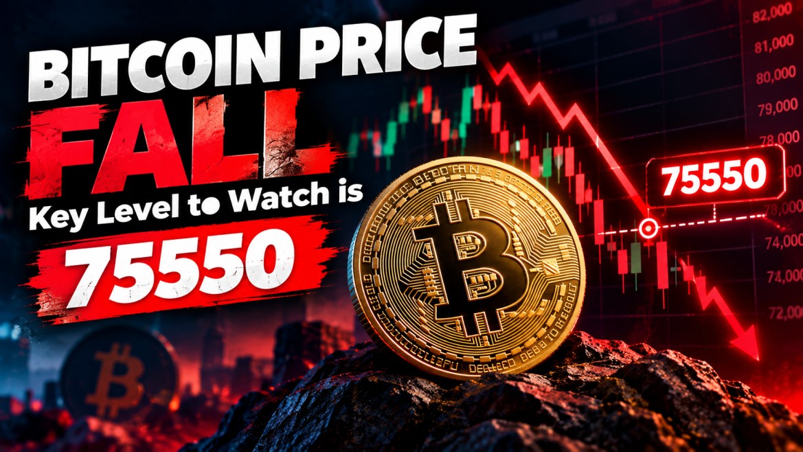 Bitcoin Price Falls: Is $75,550 the Key BTC Level That Could Decide the Next Move?