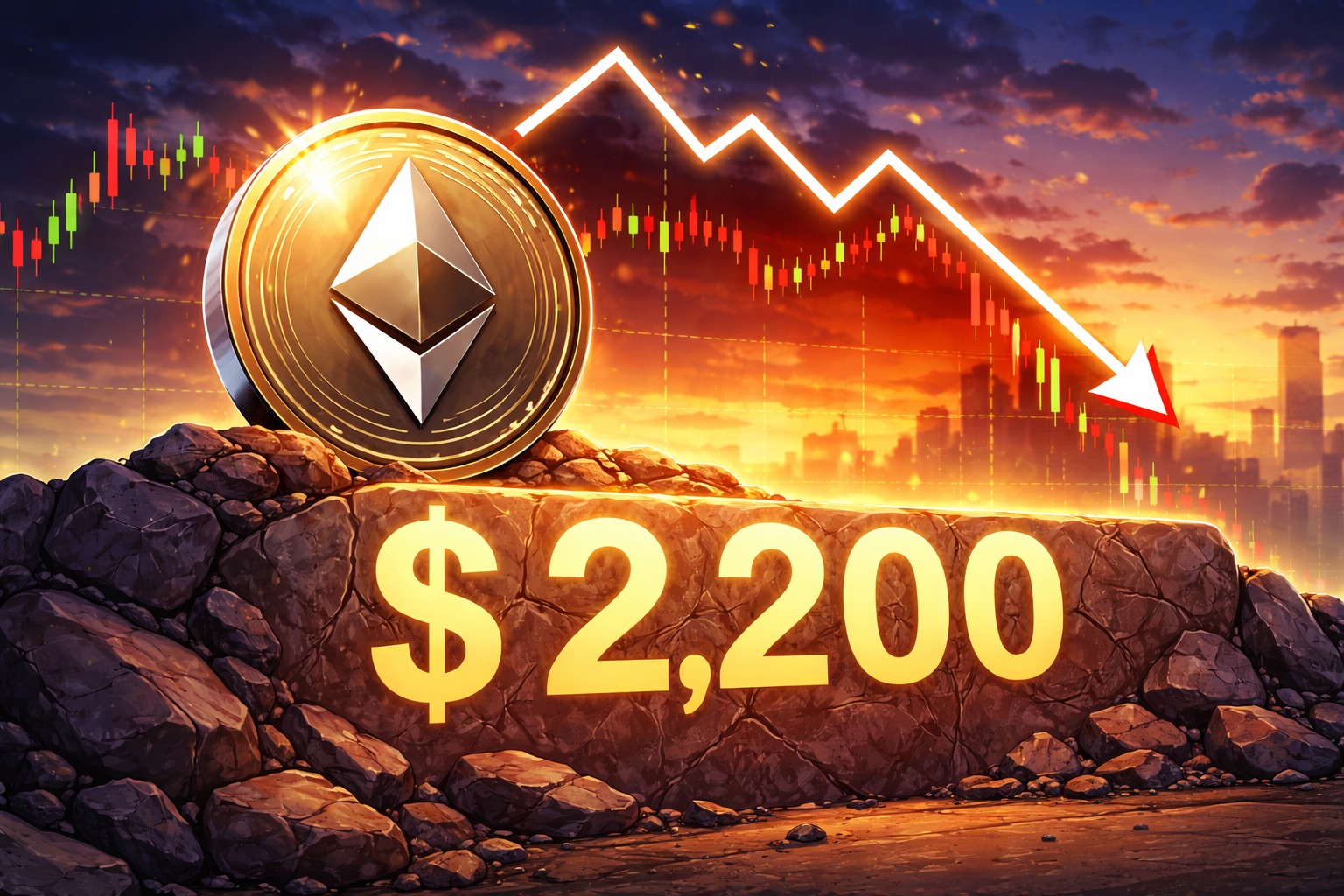 Ethereum Price Outlook: $2,200 Barrier Holds as Momentum Fades