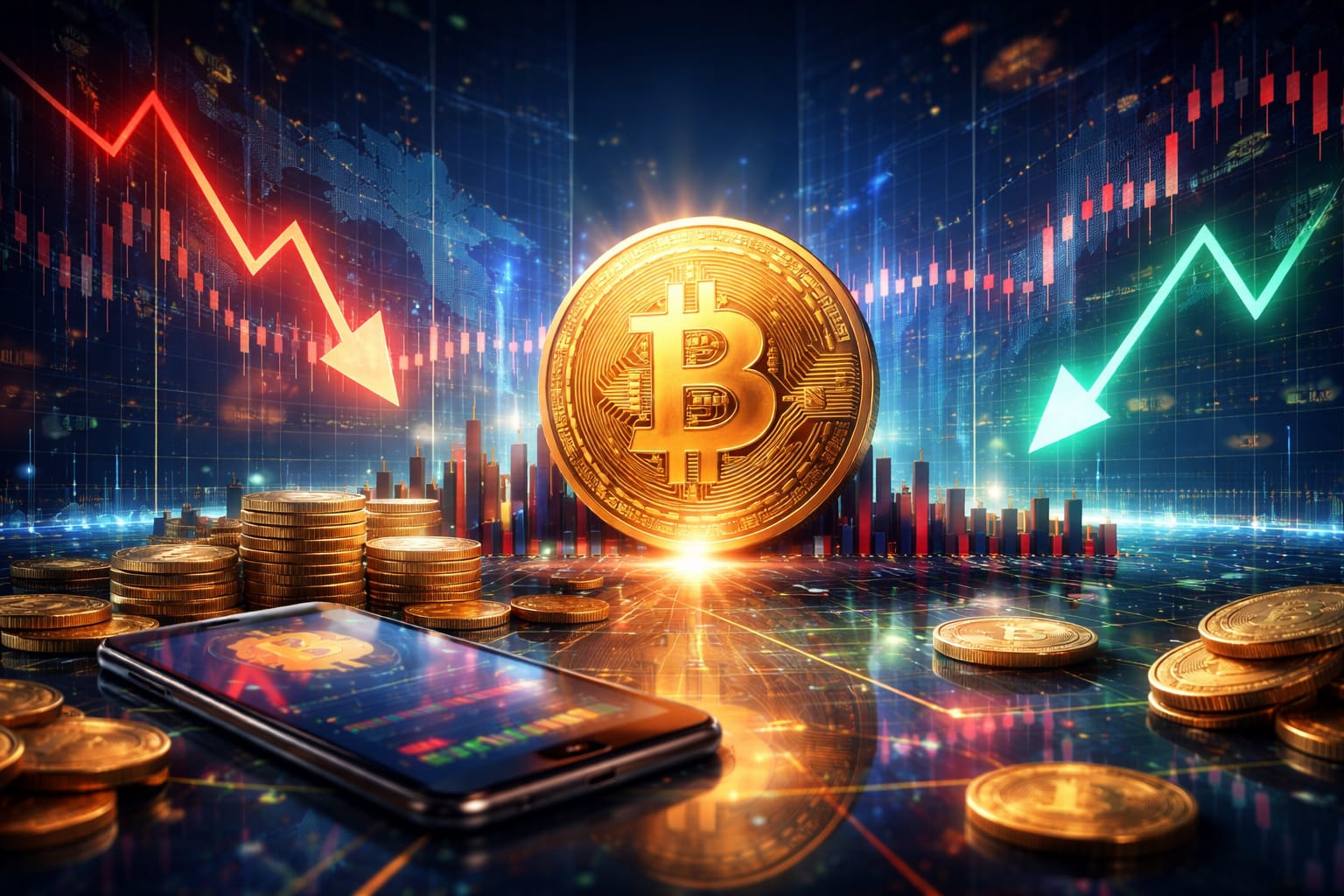 Bitcoin Faces Volatility as Market Sentiment Turns Cautious