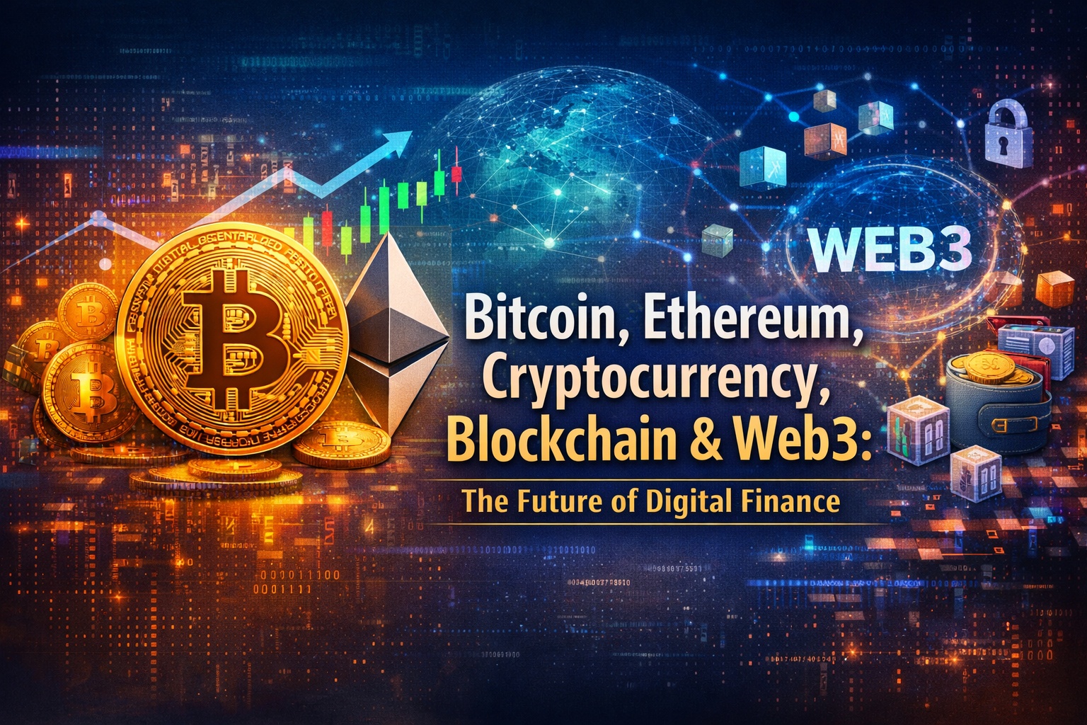 Bitcoin, Ethereum, Cryptocurrency, Blockchain & Web3: The Future of Digital Finance